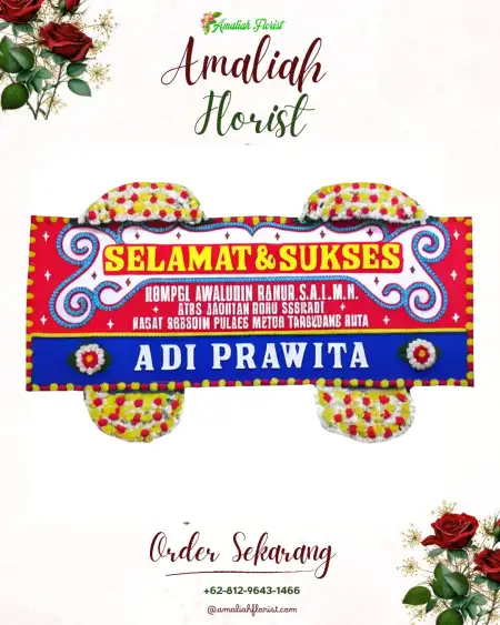 Papan Bunga Ucapan Selamat Jabres